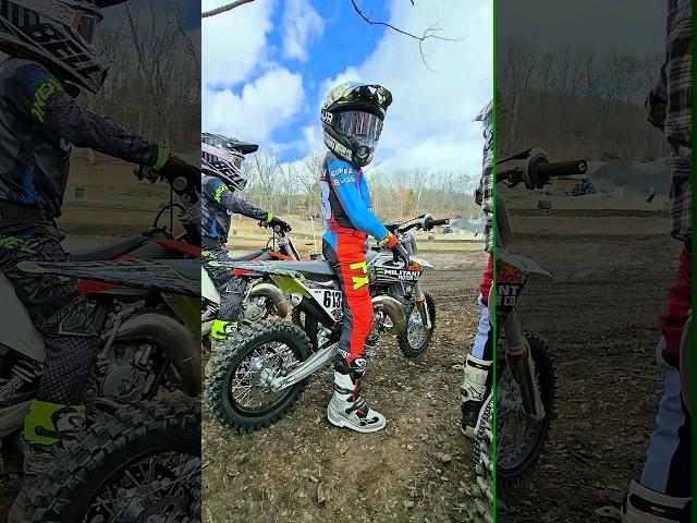 Cold Start on 2024 Husky 65cc  #motocross #mx #racing #shorts #youtubeshorts #viral