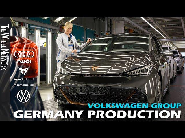 Volkswagen Group EV Production in Germany – Audi, Cupra, Porsche, Volkswagen