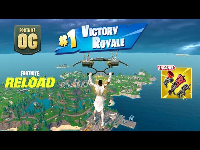 Fortnite Reload | 68 Kill Solo vs Squads OG Wins Full Gameplay (Ps4 Controller)