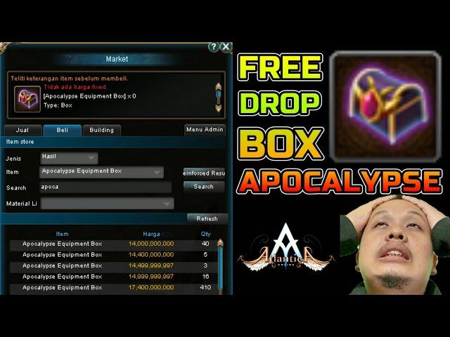 Tutorial Farming Apocalypse Equipment Box (Lv. 200) | Atlantica Online