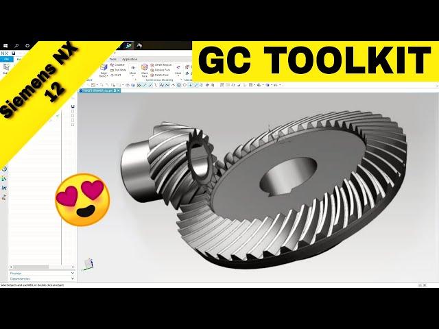 How To Unlock GC TOOLKIT in Siemens NX | Hidden Files in GC tools | How to make Gears Easily!!!