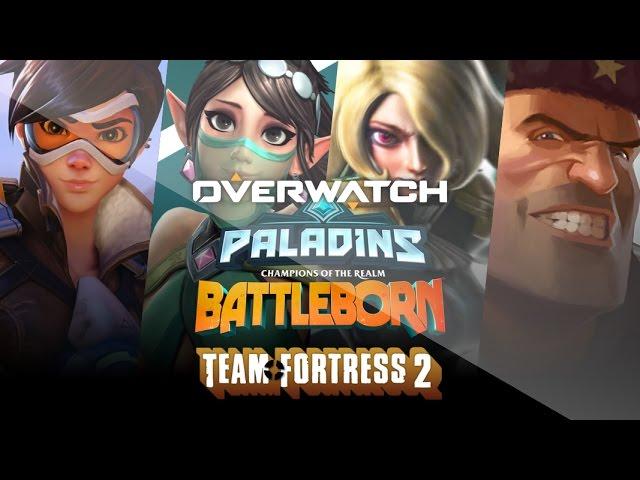 Overwatch vs Paladins vs Battleborn vs Team Fortress 2