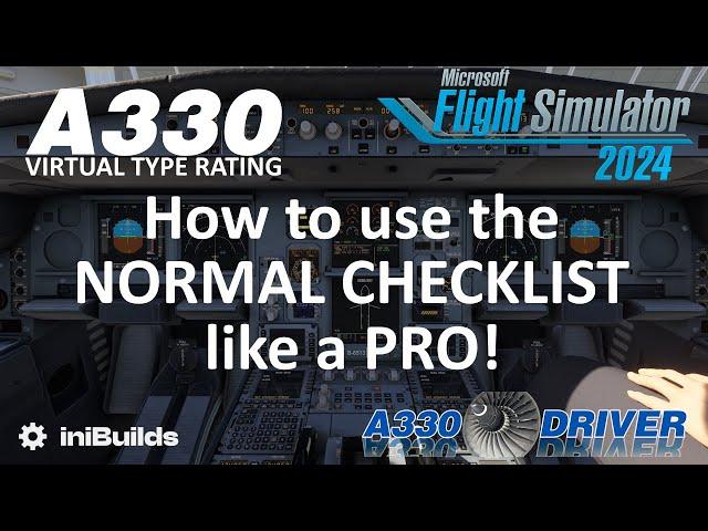 How to Use your Airbus NORMAL CHECKLISTS Like A PRO! | Real Airbus Pilot