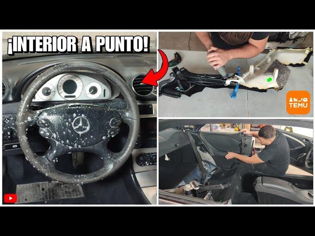 Mercedes CLK 320 cdi | Limpieza y montaje interior (TEMU)