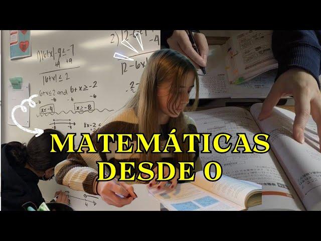 ¿Cómo APRENDER Matemáticas desde 0? TE REVELO TODO mi SISTEMA | de lo básico a Ser EXPERTO