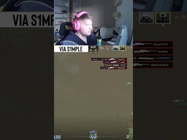 Both s1mple and m0nesy got knifed in the same round