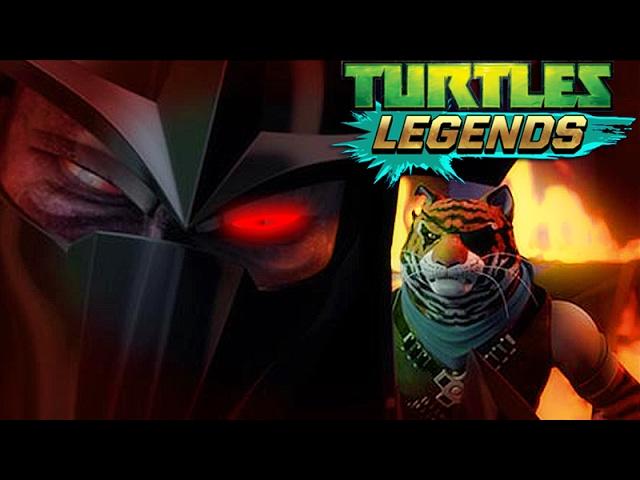ＴＭＮＴ Ninja Turtles Legends: Bromance Tiger Claw & Shredder vs Krang Prime. Valentine's Playthrough