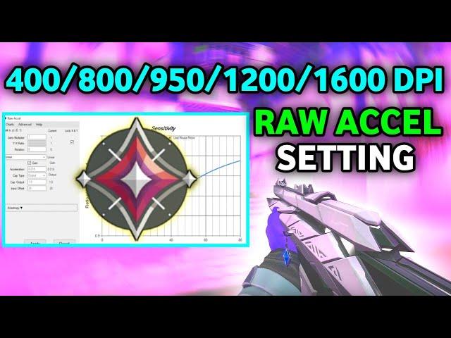 Best RAW Accel Settings in Valorant 2025