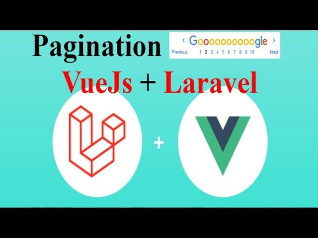 Pagination / Vue js + Laravel