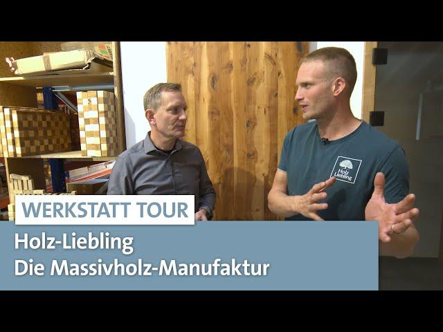 Der Duft von Massivholz | Werkstatt Tour | LIGNA.TV