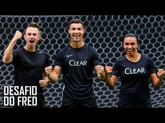 THE GREATEST CHALLENGE OF ALL TIME WITH CRISTIANO RONALDO AND MARTA