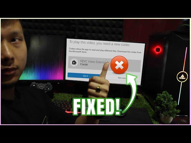 To play this video you need codec 0xc00d5212 missing problem windows 10 [Fixed]