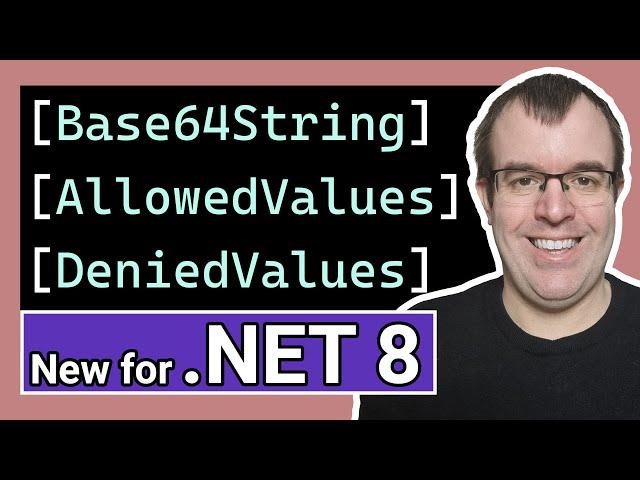 Useful data annotations that are new in .NET 8