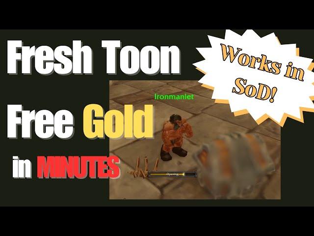 The earliest fresh server Classic WoW gold, guaranteed