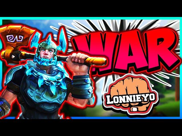 Lonnieyo at WAR - Solo VS Squads | Realm Royale