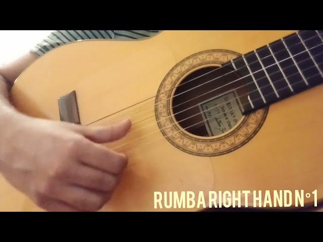 Lesson - Two easy ways to play Rumba on guitar #tuto #rumba #flamenco #guitar