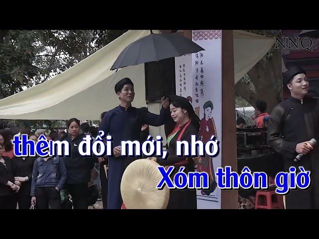 DÂNG ĐẢNG TA CÂU CA QUAN HỌ