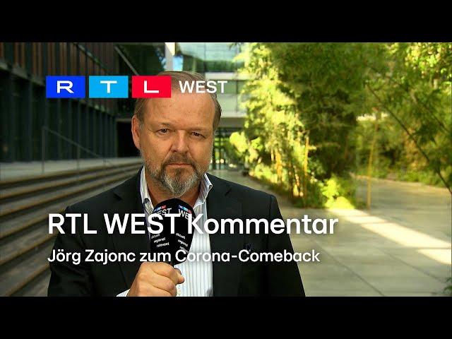 Corona-Comeback? Ein Kommentar von RTL WEST Chef Jörg Zajonc | RTL WEST, 04.09.2023