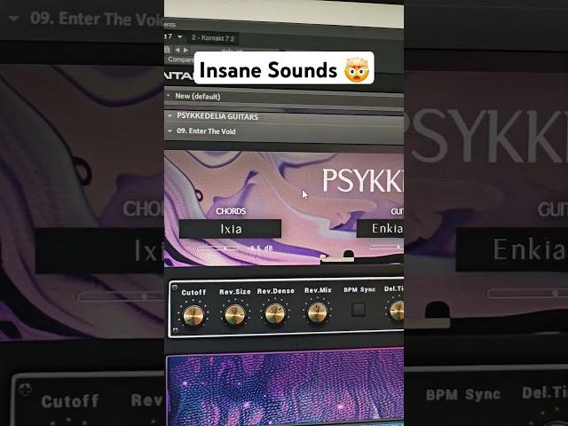 This new kontakt library has insane sounds  #kontaktlibrary #nativeinstruments #kontaktguitar