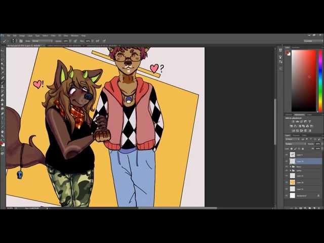 couple speedpaint