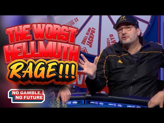 WAIT FOR IT.....Phil Hellmuth's Biggest Blow-Up [QUITS THE SHOW]