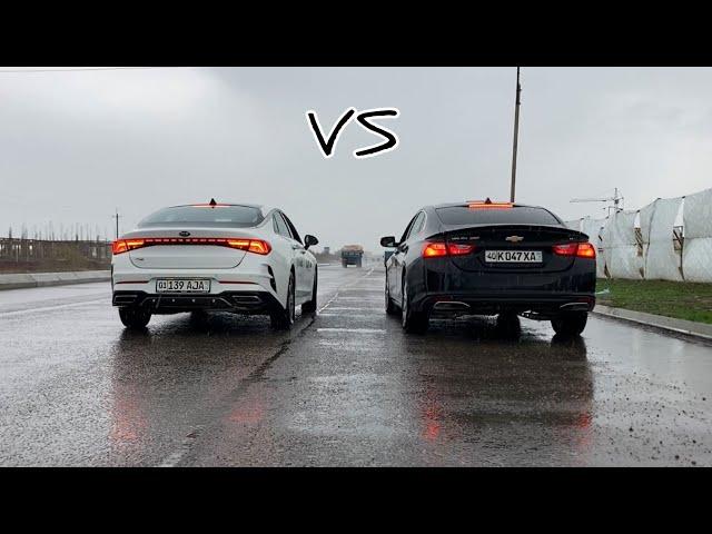 KIA K5 vs MALIBU - ЧТО БЫСТРЕЕ? ЗАРУБА