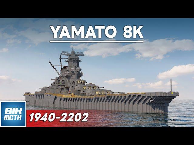 YAMATO 8K - Minecraft Animation | 1940-2202