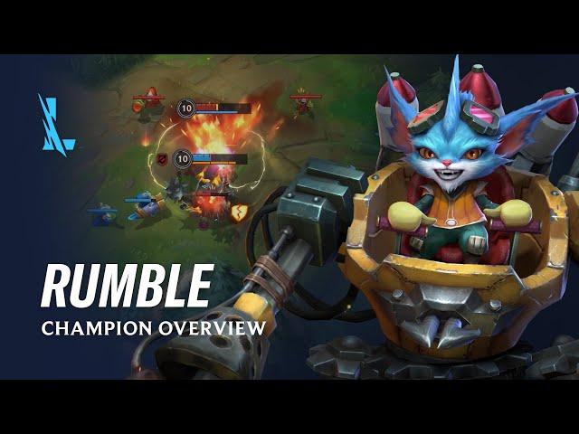 Rumble Champion Overview | Gameplay - League of Legends: Wild Rift