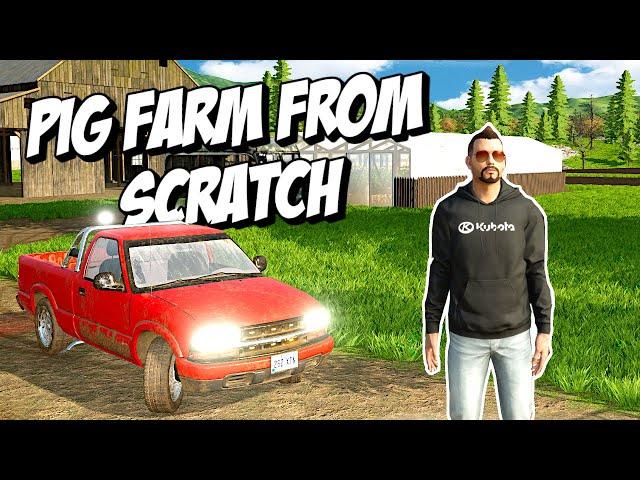 Starting A New Pig Farm From Scratch with Nothing But a Chevy S10 | Isolated Valley Supercut Pt1