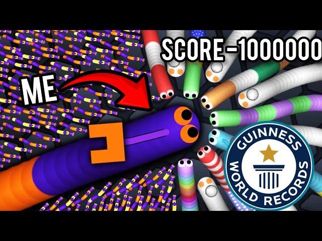 MAKING A WORLD RECORD IN SLITHER.IO || SLITHER.IO || GAMING TUBE 707 ||