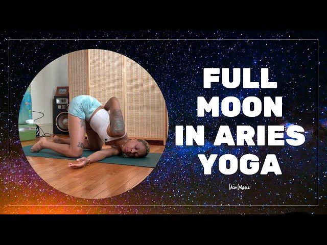 Full Moon in Aries Yoga | 20 Minutes