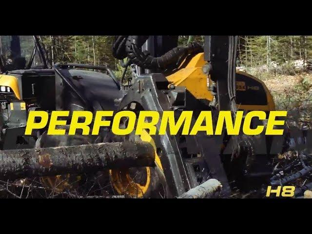 Ponsse H8 Harvester Head - Performance and Power