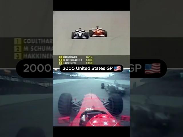 Schumacher vs Coulthard: No Mercy at Indy