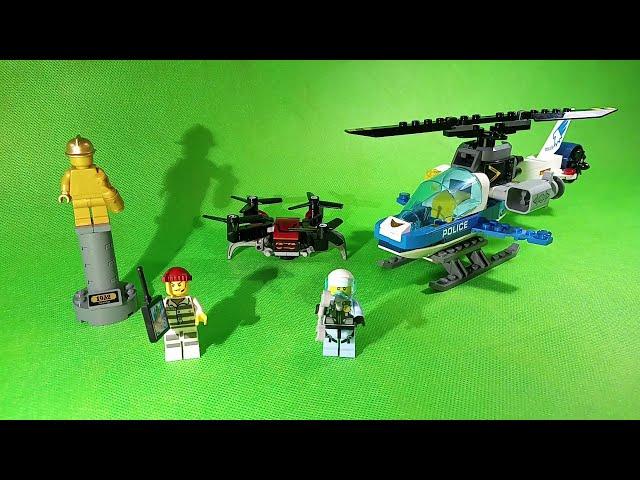 LEGO 60207 | Police Drone Chase | opening and building | speed build