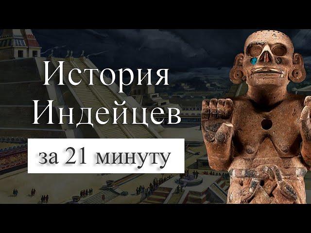 История Ацтеков на карте