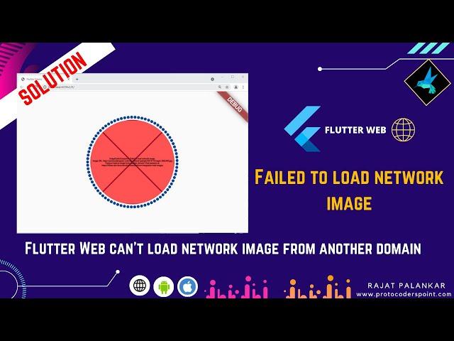 [100% working solution] | Failed to load network image  - flutter web app image.network error