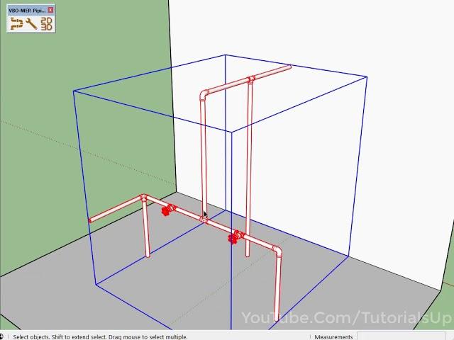 VBO Piping Plugin For Sketchup