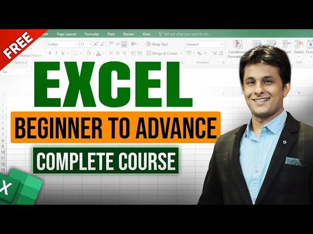 Excel 2025 Complete Course: From Beginner to Advanced | Full Microsoft Excel Tutorial