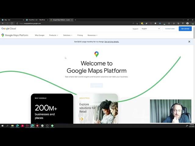 How to Generate a Google Maps API key for WordPress