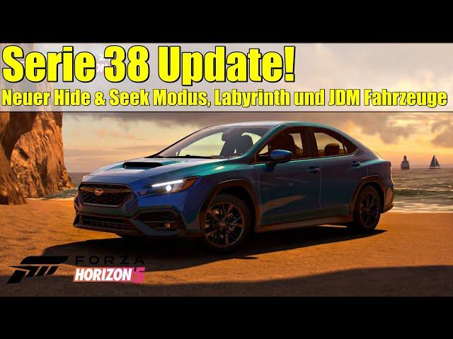 Forza Horizon 5 - JDM Legenden, neues Labyrinth und der neue Hide & Seek Modus! Serie 38 Update!