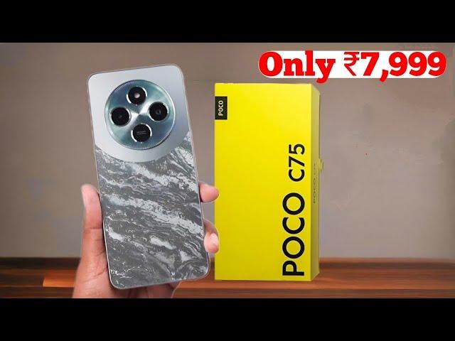 Poco C75 5G Unboxing First impression Best budget smartphone under 9000 Poco C75 5G Unboxing Review