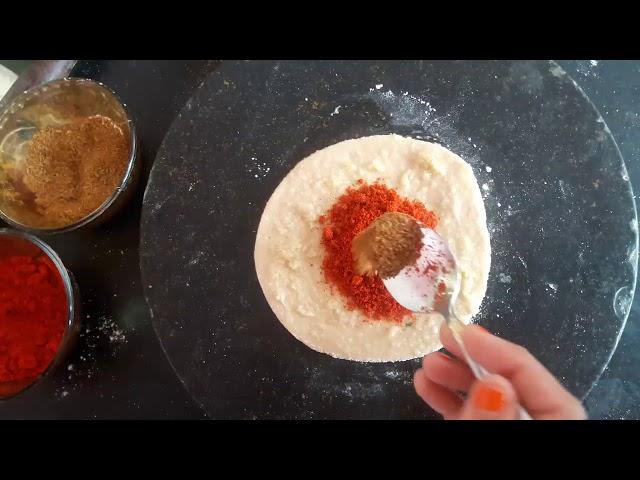 Savaji Special Charaku Chapathi / Red Chilli Roti /  Food & Fashion