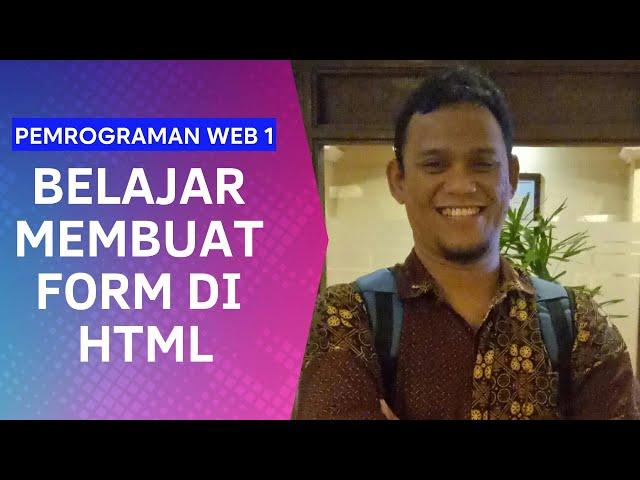 Belajar Membuat Form di HTML