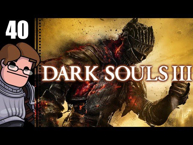 Let's Play Dark Souls 3 Part 40 - Dragonrider Bow, Smouldering Lake Siege Weapon Besieged