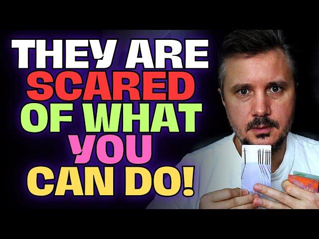 THEY ARE SCARED OF WHAT YOU CAN DO Keeping tabs because They know You can't be conditioned...
