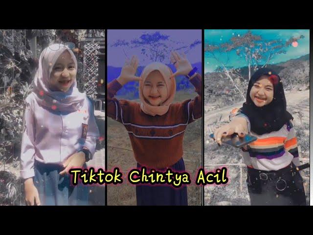 video Tiktok Chintya Acil bikin baper | mukanya imut dan cantik