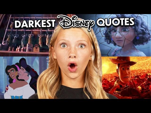 Can You Guess The Disney Movie From Disney's Darkest Quotes? (ft. Rhenzy Feliz)