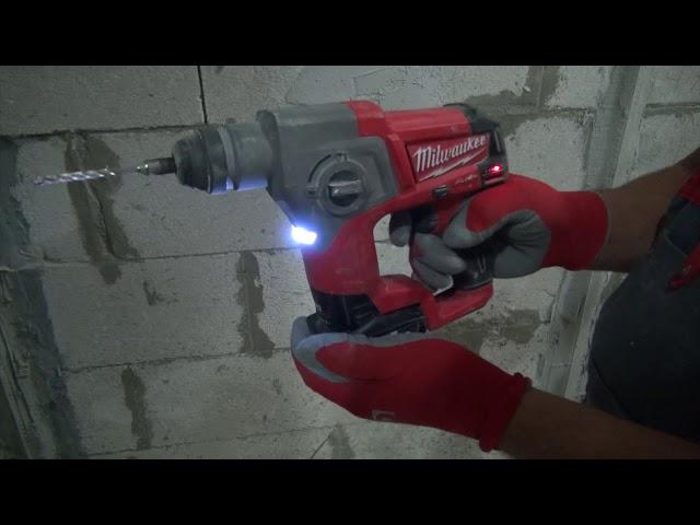 Обзор аккумуляторного перфоратора MILWAUKEE M12 FUEL CH-602X