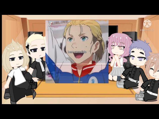 Tokyo revengers react to Takemichi as Yuri Plisetsky || Original? | 1/1