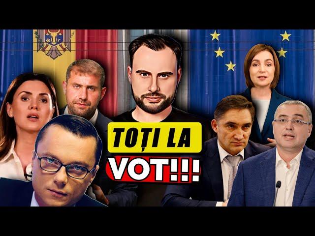 TOȚI LA VOT - nu-i de GLUMĂ! / Rusia VS U.Europeană / Stoianoglo - omul lui ȘOR?